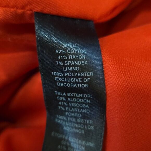 White House Black Market Red Pencil Skirt - Picture 5 of 15